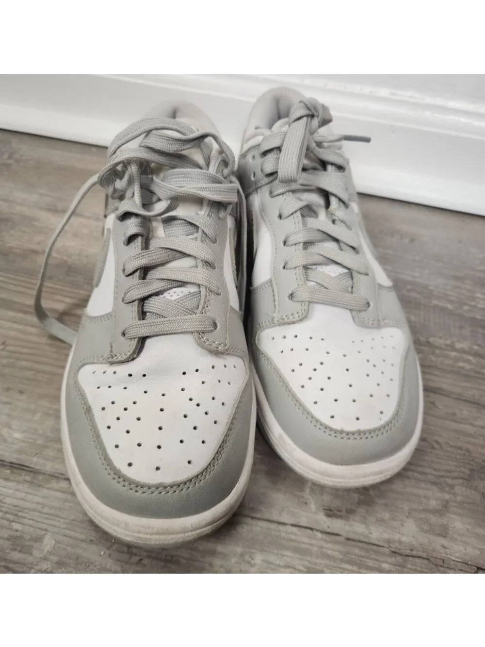 Nike Youth 4.5 Nike Dunk Low 'Grey Fog' Sneakers